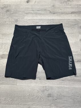 Viktos Shorts Men 40 Black Performance Gymswym 2 Training Tactical Stretch Belt